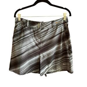 Nike Golf Tour Performance Dri Fit Black Gray active skirt Skort short women’s 6